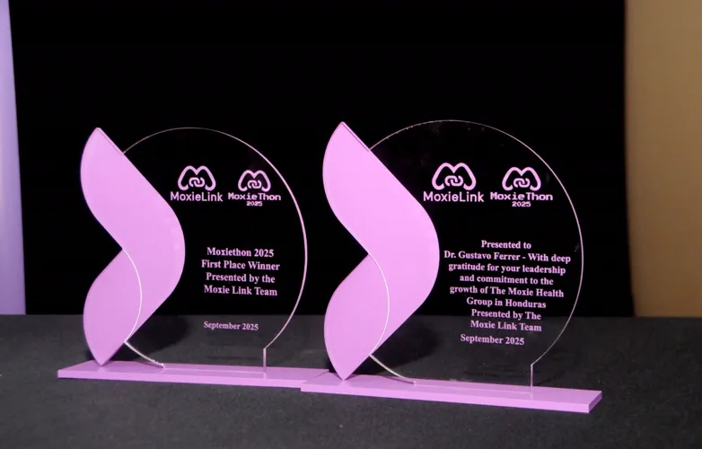 The Moxiethon 2025 awards, cut in the MoxieLink mark.